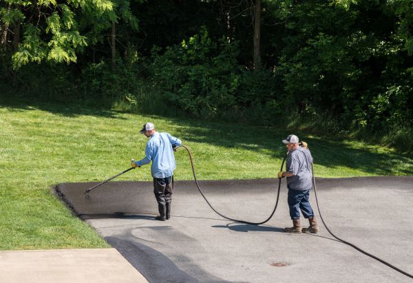 Cost of Driveway Coating Service in Cabot